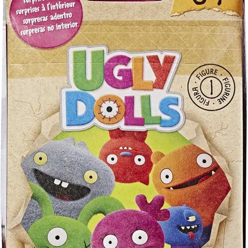 Hasbro Uglydolls Lotsa Ugly Mini Figures Bundle Pack Toy Inspired by Uglydolls